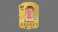 Kevin De Bruyne is among the best midfielders in the game (Image via EA Sports)